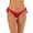 Red, variant on GEWSEY Women Mid Waist Bikini Bottoms - Full Coverage Swim Bathing Suit Bottom Side Tied Swimsuit Bottoms (Dark Gray, XS)