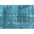 thumbnail image 1 of Ahgly Company Indoor Rectangle Abstract Light Blue Modern Area Rugs, 8' x 10', 1 of 4
