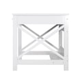 thumbnail image 4 of Saint Birch Alaska Wood 59.5 Inches Writing Desk in White, 4 of 6