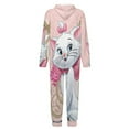 thumbnail image 5 of The Aristocats Hooded Union Suit One Piece Pajama Outfit PJs Sleepwear, 5 of 7