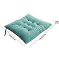 thumbnail image 4 of Outoloxit Outdoor Chair Cushions, Solid Color Cushion Office Chair Sofa Cushion Student Stool Adjustment Hip Cushion, 16x16in, 4 of 5