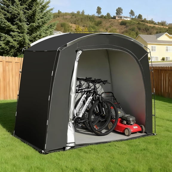 Bike Tent,  * 39 * 65 in Outdoor Portable Storage Sheds, 210D Oxford Thick Waterproof Fabric,PU4000 Waterproof for 2/3/4 Bikes,Bike Covers for Motorcycle,Garden Tools,Lawn Mower