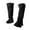 Black, variant on Pirate Boot Cover Medieval Gaiters Steampunk Leg Guards PU Leather Universal Size Halloween Cosplay Men