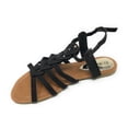 thumbnail image 5 of Victoria K Women's Gladiator Multi Loops Braid Sandals, 5 of 5