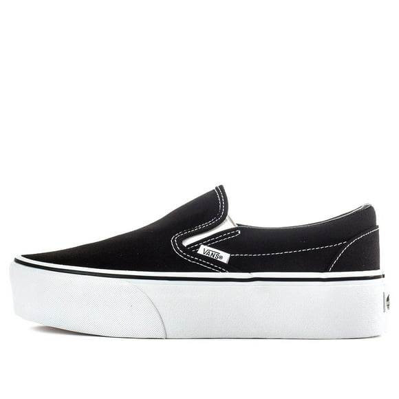 Tenis Vans Classic Slip On Stackform - 7Q5RBMX - Mujer negro 22