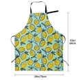 thumbnail image 5 of Uemuo Lemon Pattern Waterproof Apron Adjustable Dishwasher Apron- Apron for Women Men Heavy Duty Work Apron for Dishwashing Chemical Lab, 5 of 9