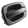 thumbnail image 5 of For Chevy Silverado 3500 2001 02 03 04 05 2006 Exterior Door Handle Passenger Side | Front | Smooth Black | Replacement For GM1311131 | 15182417, 5 of 6
