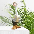 thumbnail image 4 of Resina Pato Jardín Estatua Arte Ornamento Pato Familia Escultura (Baby Duck Boy) Likrtyny Libre de BPA, 4 of 7