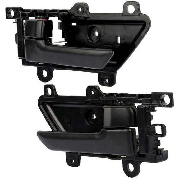 CCIYU Door Handles fit for 2007-2012 for Hyundai veracruz Interior Front Driver Passenger Side Black(2PCS)