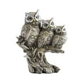 thumbnail image 2 of CUTICATE Owl Figurines Owl Sculpture Home Decor Animal Statue Owl Statue for Living Room Bookshelf ,Table Centerpiece Furnishing Decor Gray, 2 of 6