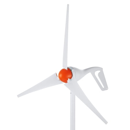 500W Wind Turbine Generator Kit, 24V 3-Blade Wind Power System with MPPT Controller, Adjustable Windward Direction & Low 2.5m/s Start Wind Speed, Ideal for Home, Farm, RV, Boat Off-Grid Power