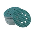 thumbnail image 1 of 50 Piezas de Discos de Lijado de 5 Pulgadas 8 Agujeros 400 Granos Papel de Lija con Gancho y Asa Universal para Reparación Automotriz Azul, 1 of 7