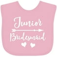 thumbnail image 3 of Inktastic Junior Bridesmaid Bridal Party Wedding Girls Baby Bib, 3 of 4