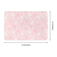 thumbnail image 3 of Uemuo Cute Bunny Printed Door Mat Indoor Doormat 16"x24",Front Back Door Mats Non Slip Entrance Rugs,Inside Doormats for Entryway, 3 of 7