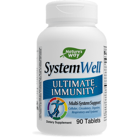 Natures Way SystemWell Ultimate Immunity Multi-System Defense 90 Ct