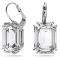 thumbnail image 2 of Pendientes Swarovski Millenia Drop con cristal octagonal transparente, 2 of 6