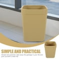 thumbnail image 5 of SEWCHICS 1Pack Office Waste Bin Household Trash Bin Wicker Weave Style Rectangular Simple Design For Home, 5 of 8