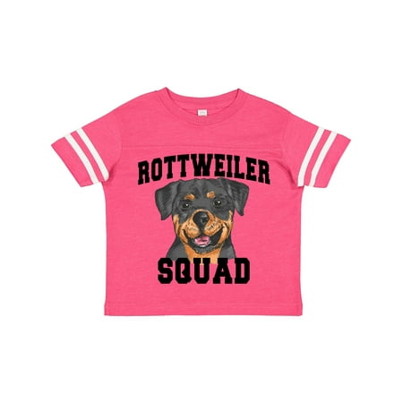 

Inktastic Dog Rottweiler Squad Gift Toddler Boy or Toddler Girl T-Shirt