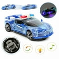 thumbnail image 5 of BESTSKY 2026 New Police Car Toy for Kids,Police Car with Led Lights and Music,Real Siren Sounds,Battery-Powered 360° Rotation Light-Up Police Car, 5 of 7