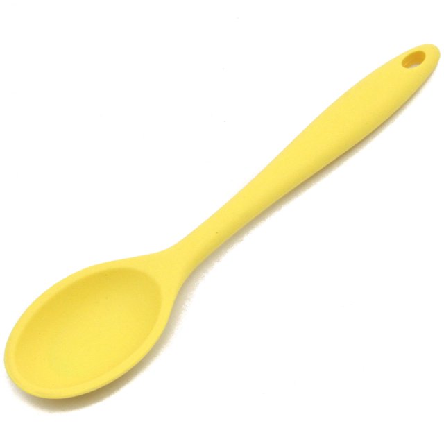 Cuchara de silicona premium para untar Chef Craft, 11 pulgadas, amarilla