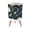 Color 1, variant on Small Trash Can with Lid Blue marble gold abstract Indigo ocean blue marbling 1.8 Gallon Dog Proof Trash Can Round Garbage Can Waste Bin Wastebasket for Bathroom Bedroom Living Room