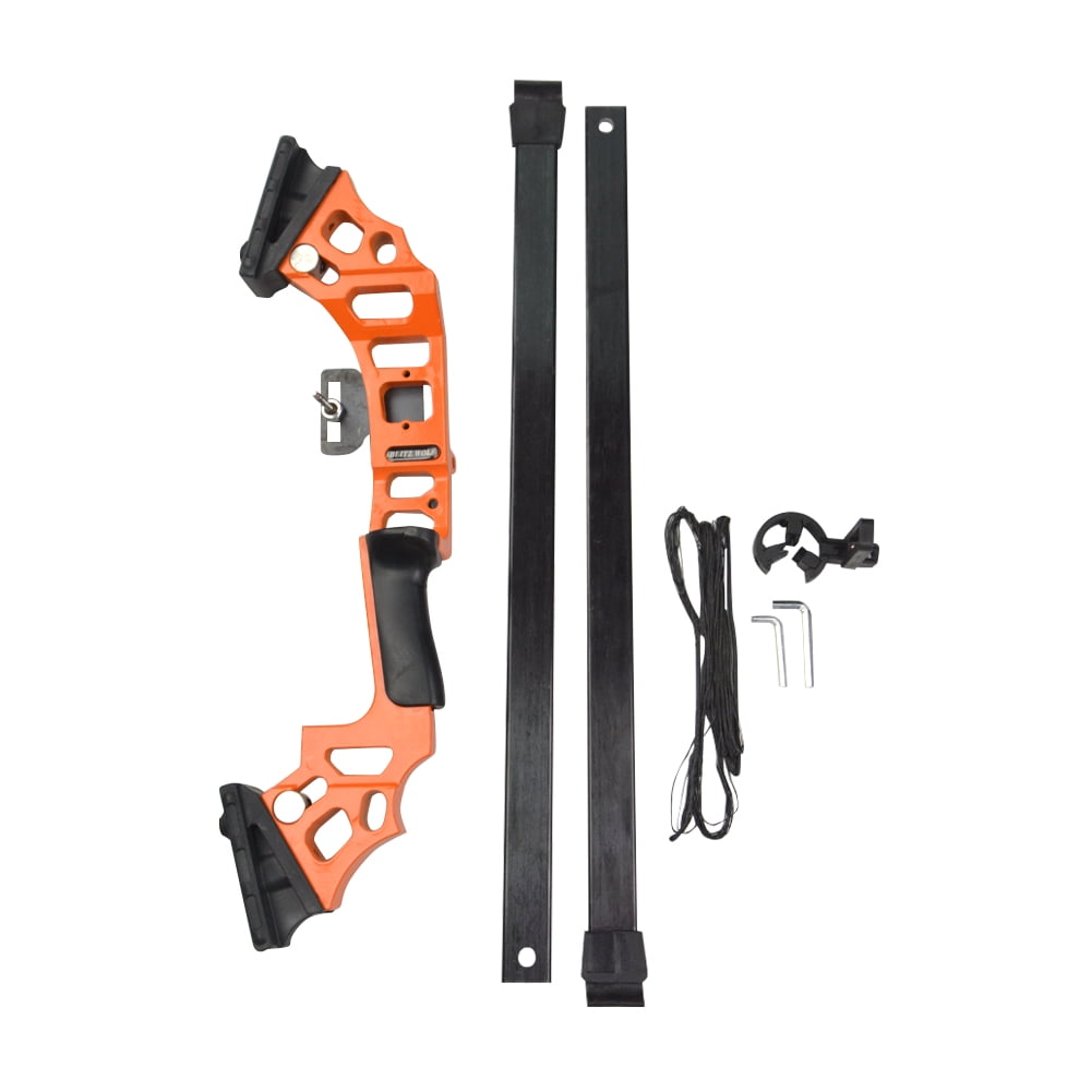 SHARROW Bowfishing Kit 40lbs Recurve Bow Hunting Fishing Arrow Reel Archery Straight Bow US STOCK