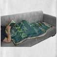 thumbnail image 6 of Lifestyle Soft Flannel Fleece Blanket, Every Day is a Chance to Change Your Opportunities Words Retro Poster Print, Cozy Plush for Indoor and Outdoor Use, 50" x 60", Jade Green Tan, by Ambesonne, 6 of 6