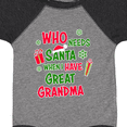 thumbnail image 4 of Inktastic Who Needs Santa when I Have Great Grandma Boys or Girls Baby Bodysuit, 4 of 5