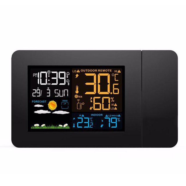 Bearachild Reloj de digital para una fácil gestión del tiempo y una amplia aplicación Reloj despertador de construcción duradera Electrónica