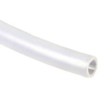 Abbott Rubber T16 Series T16004004 Pipe Tubing, 3/8 in I.D., 1/2 in O.D., Plastic, Translucent Milky White, 100 ft L