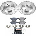 thumbnail image 3 of PowerStop Rear Z23 Evolution Sport Carbon-Fiber Ceramic Brake Pad and Drilled & Slotted Rotor Kit Fits: SCION TOYOTA Select Models K7753, 3 of 10