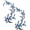 D, variant on Cherry Blossom Patches/Iron Patch, Embroidered Iron On or Sew On Flower Applique with Branch Design for Backpack, Jacket, Jeans, Tote Bag, Dress