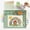 Green, variant on Silicone Art Mat Set, Reusable Art Mat, Includes 10 Paintbrushes and Brush Cleaner, Children's DIY Art Supplies