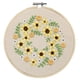 thumbnail image 5 of Kit de inicio de bordado floral, kits completos de hilo para punto de cruz preimpresos Estilo 3, 5 of 9
