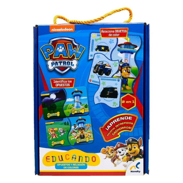 Juego Preescolar Educando Novelty Paw Patrol 44 Tarjetas