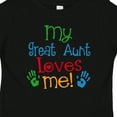 thumbnail image 4 of Inktastic My Great Aunt Loves Me Boys or Girls Baby T-Shirt, 4 of 5