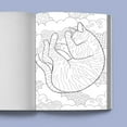 thumbnail image 4 of Stress Relief Cat Coloring Book: Calming and Adorable Designs for Adults, (Paperback), 4 of 7