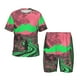 thumbnail image 1 of Balery Neon Desert Moon Conjunto de Pijama Infantil de Manga Corta con Estampado – Ropa de Dormir de Algodón Suave-Large, 1 of 6