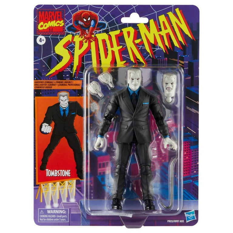 マーベルレジェンド　ハイドロマン　トゥームストーン Amazon.com: Marvel Legends Series Tombstone, Spider-Man Comics