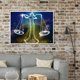 thumbnail image 2 of Cuadros Decorativos 5D DIY Diamond Painting Kits Full Round Drill Libra Mosaico Cuadro Decoración de pared DQrwqpou Nuevos Originales, 2 of 8