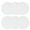 6 packs clear, variant on 6Pack Silicone Coasters for Drinks Anti-Slip Durable Reusable Drink Coasters Set Non Slip Cup Coasters Silicone Coasters