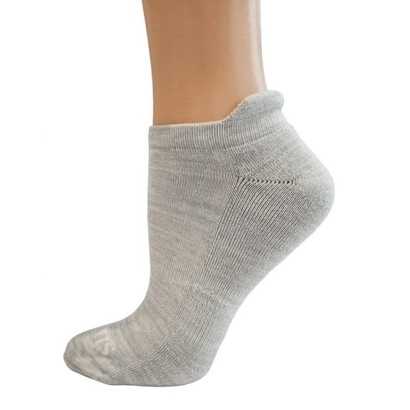 Women's Bamboo Performance Cushioned Ankle-Hi Socks with Heel Guard