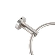 Alma 3-Piece Bathroom Hardware Set in Brushed Nickel