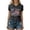 WH3, variant on Conairie 250 Anniversary USA Shirt for Women American Falg Graphic V Neck Patriotic 1776-2026 July 4th T-Shirts Casual Short Sleeve Basic Blouses Vacation Clothes BK1 L