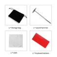 thumbnail image 3 of 17 Keys African Thumb Finger Piano Wood Portable Musical Instrument, 3 of 6