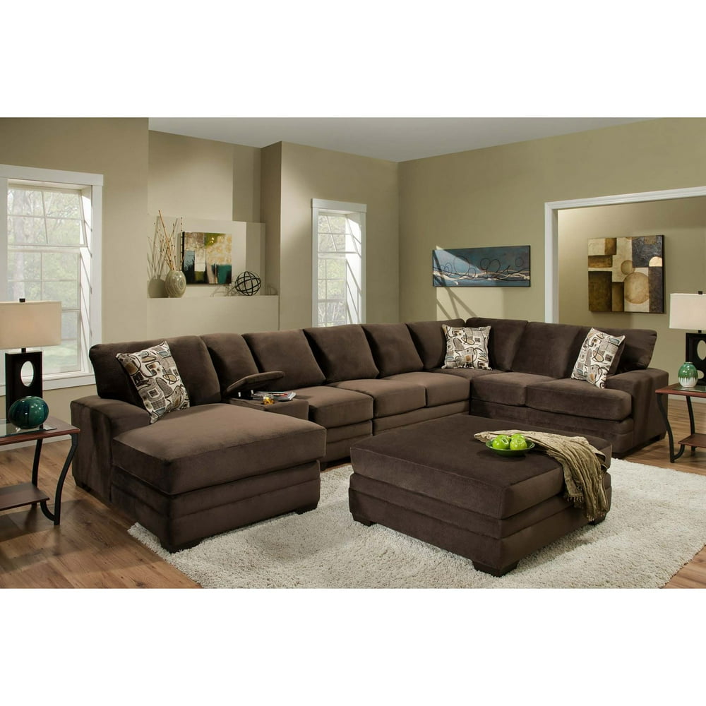 Chelsea Home Furniture Barstow 6 Piece Sectional Sofa