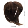 thumbnail image 2 of Miangastore Surmatelas Volumisant pour Cheveux Femmes Pièce de Cheveux Synthétique Clairsemée Perruque Invisible, 2 of 8