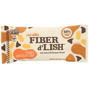 Nugo Nutrition Bar - Fiber Dlish - Peanut Chocolate Chip - 1.6 Oz Bars , 1.6 Oz