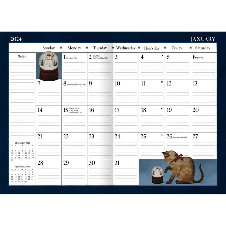 American Cat(tm) 2024 Monthly Pocket Planner (Calendar) - Walmart.com