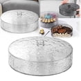thumbnail image 2 of Kwlinmg Food Storage Bag Snack Tray with Lid | Snack Tray Container | Large Capacity Split Type Snack Tray with Lid | Snack Tray Fruit Platter, 2 of 9